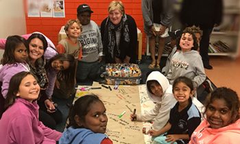 Helen Connolly visits Port Augusta