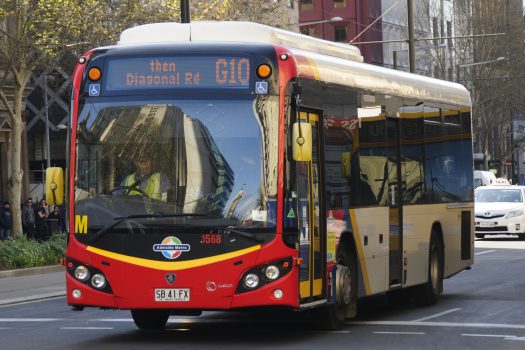 adelaide city bus