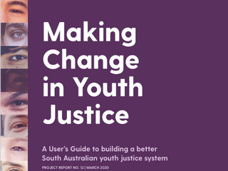 The voice of experience – the young people asking for change in SA’s Youth Justice system
