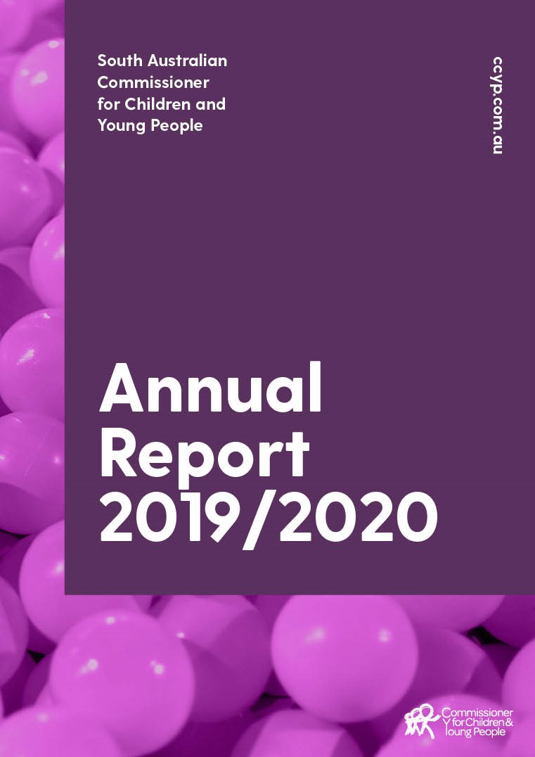 purple annual report cover