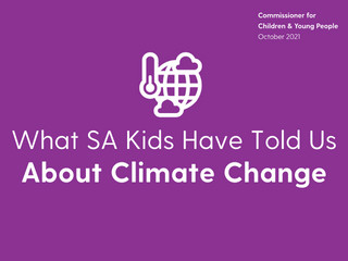 Young South Australians repeatedly call for climate change action