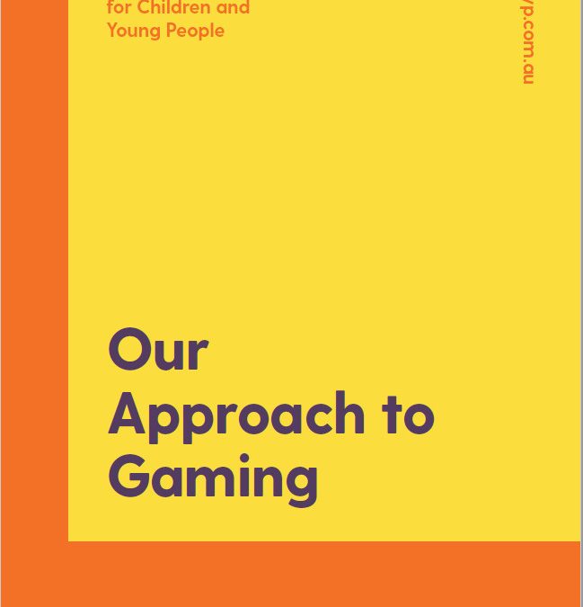 Our Approach to Gaming