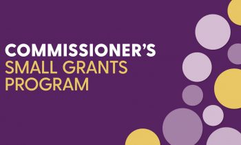 Small Grants, Big Impacts: Commissioner’s Small Grants Program 2023