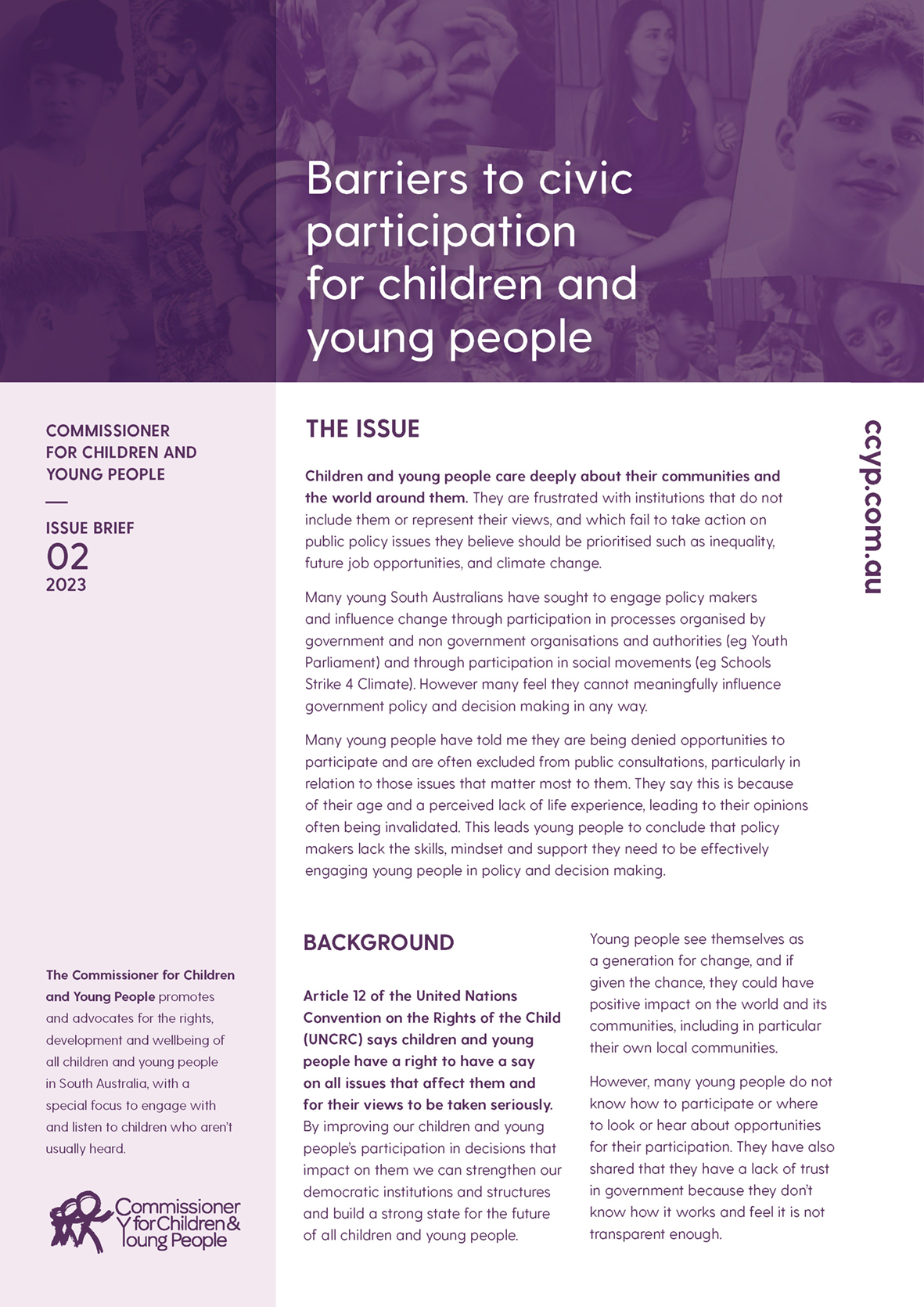 Annual Report to Children and Young People 2020-2021