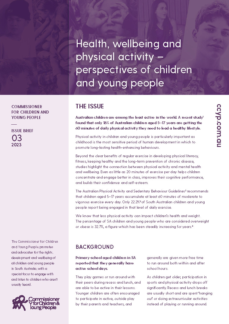 Annual Report to Children and Young People 2020-2021