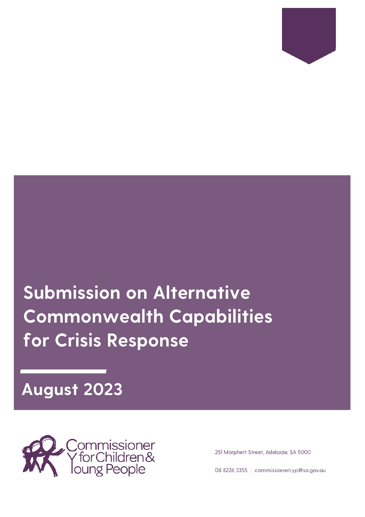 Annual Report to Children and Young People 2020-2021