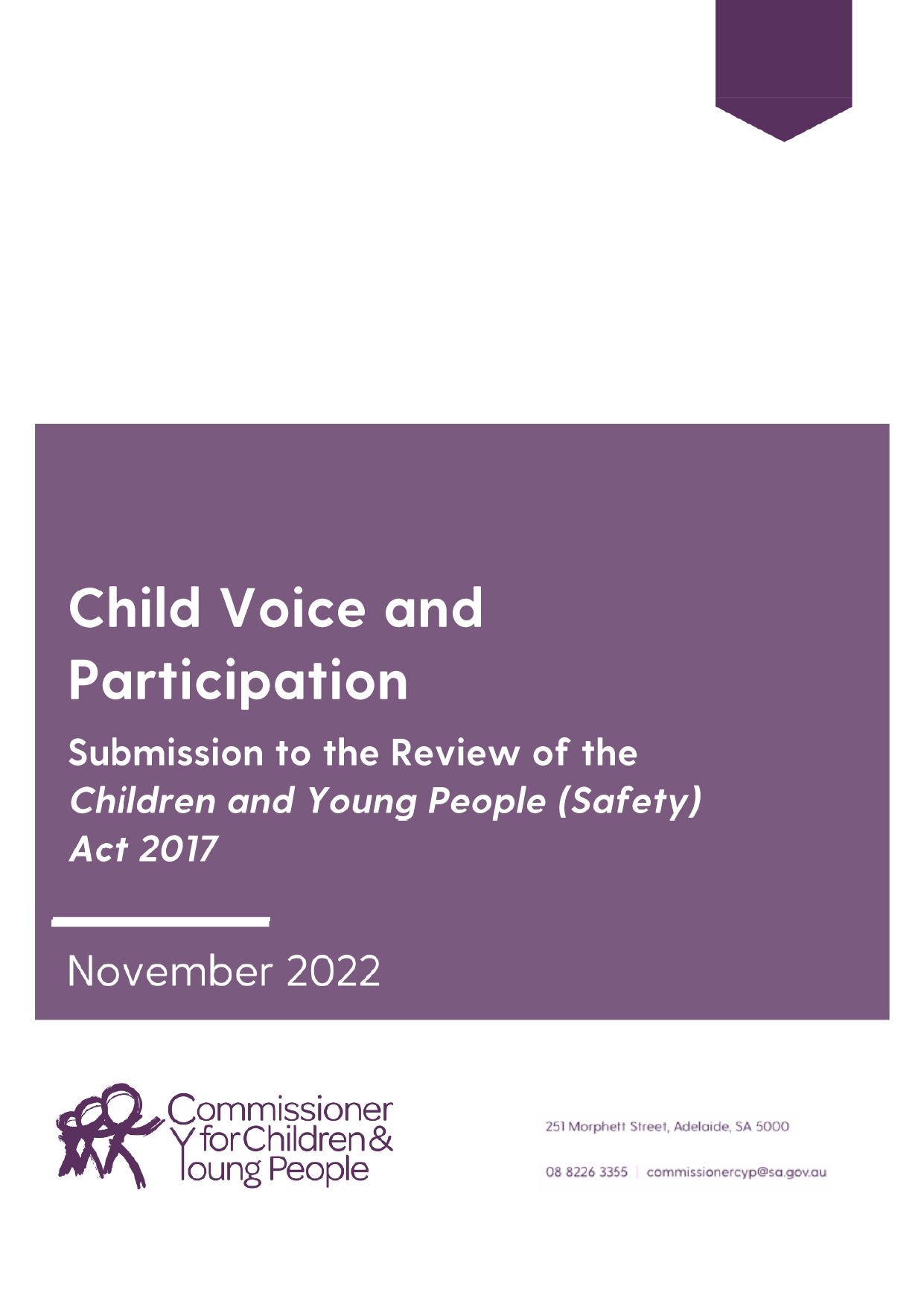 Annual Report to Children and Young People 2020-2021