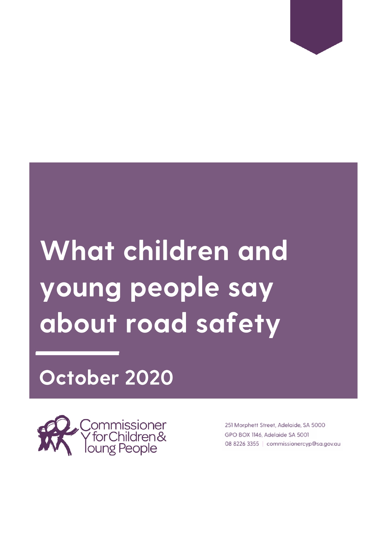 Annual Report to Children and Young People 2020-2021