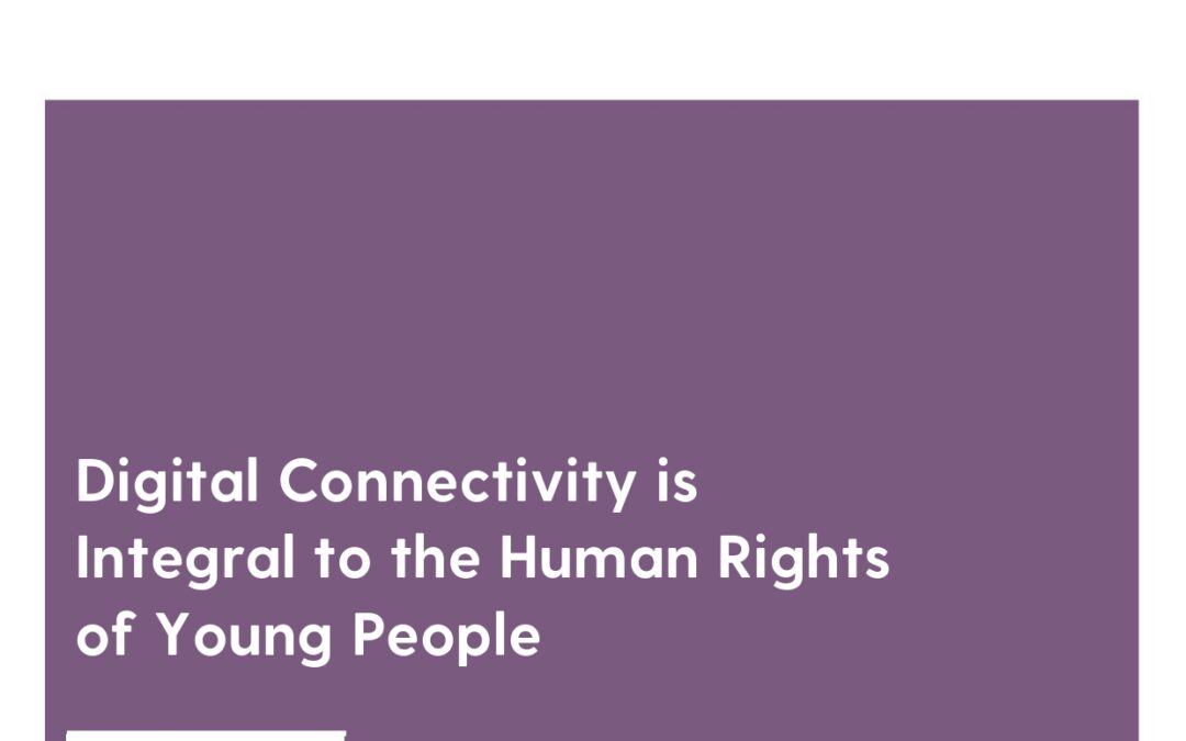 Submission to the CIO on Digital Connectivity, 2023