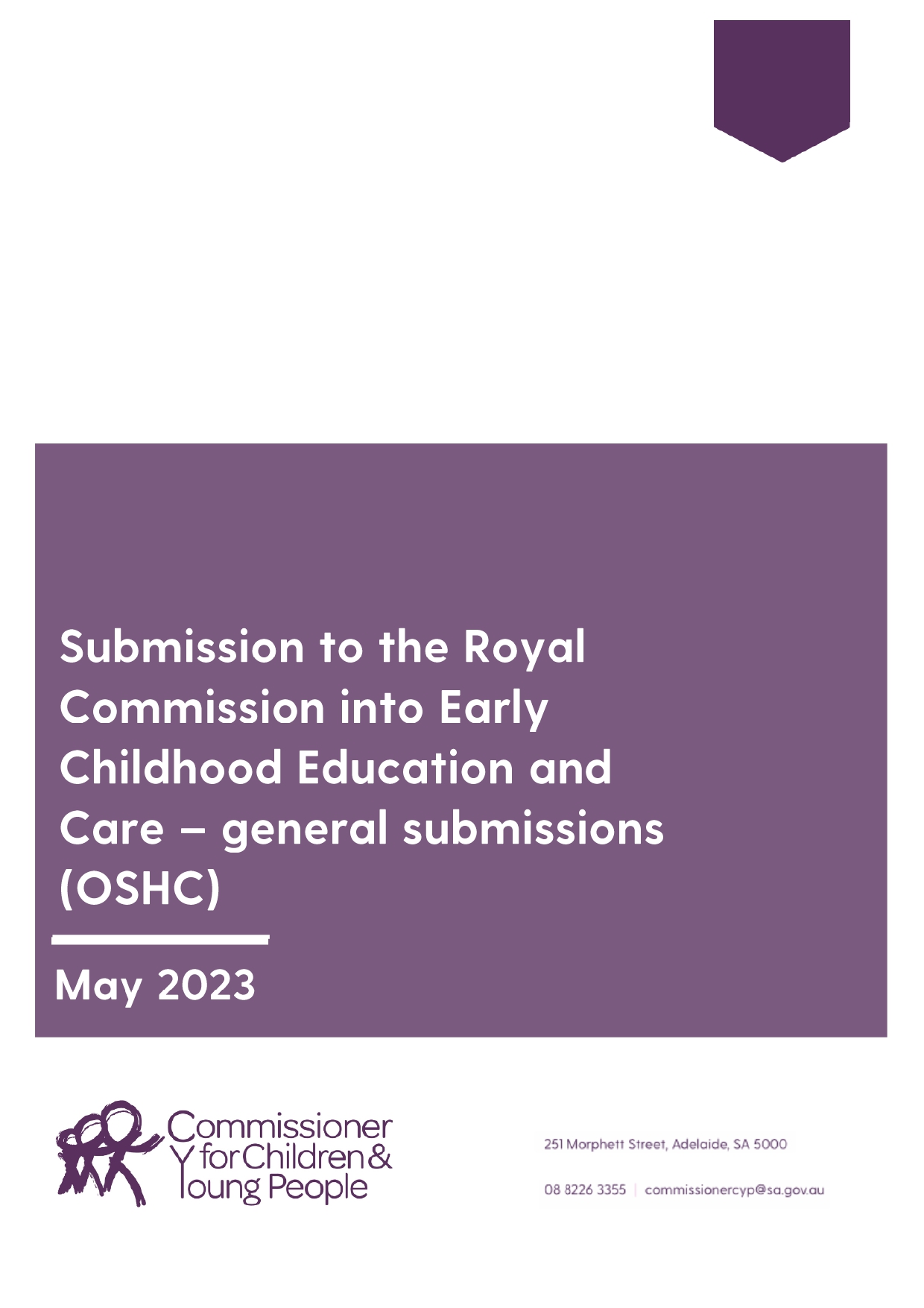 Annual Report to Children and Young People 2020-2021