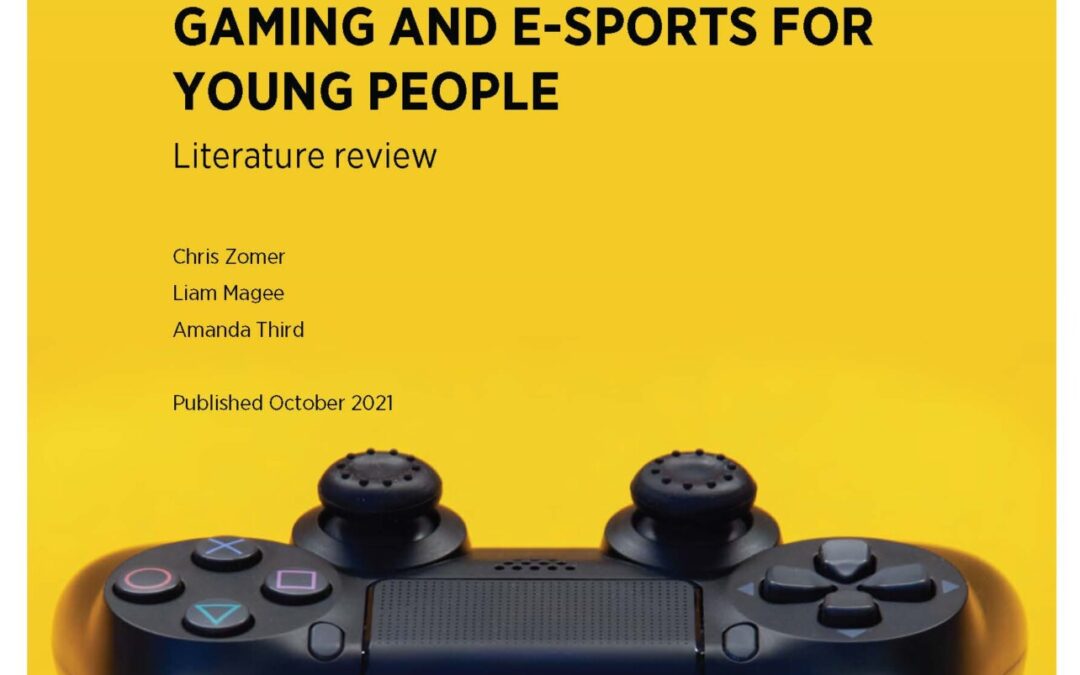 Benefits of Recreational Gaming and e-Sports for Young People
