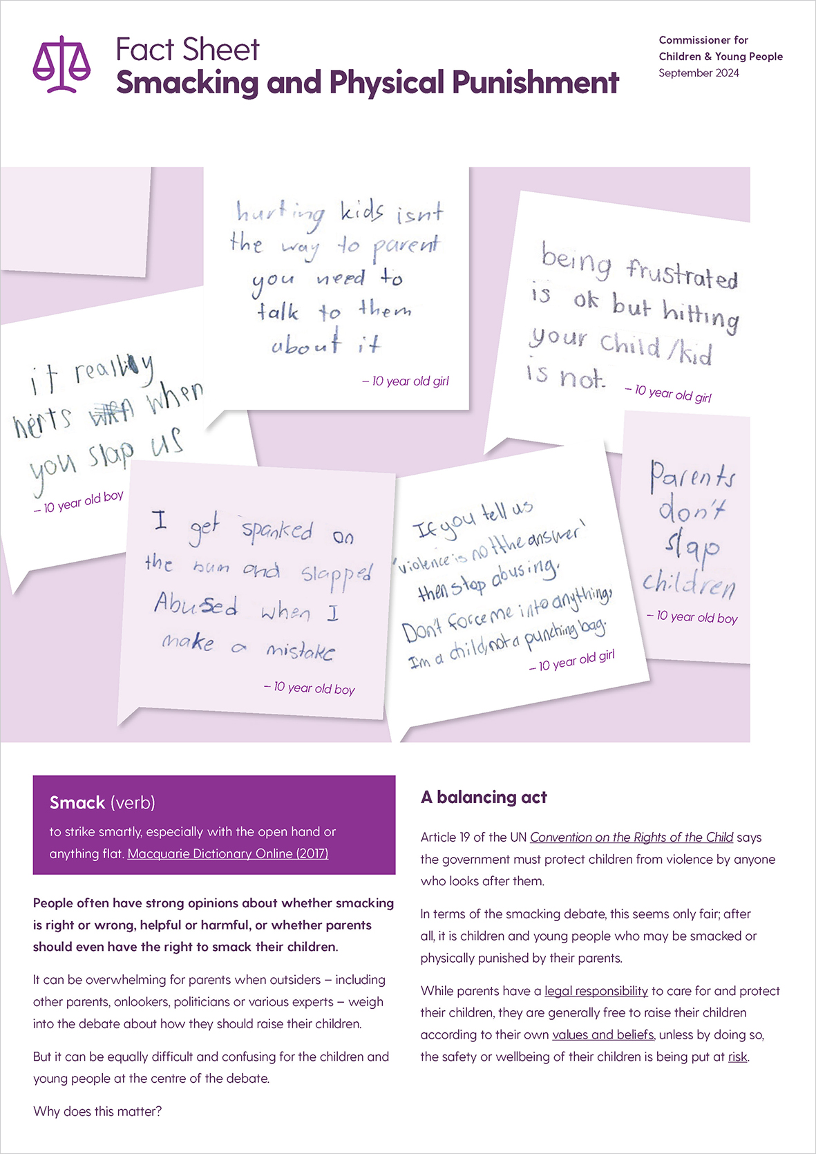 Annual Report to Children and Young People 2020-2021