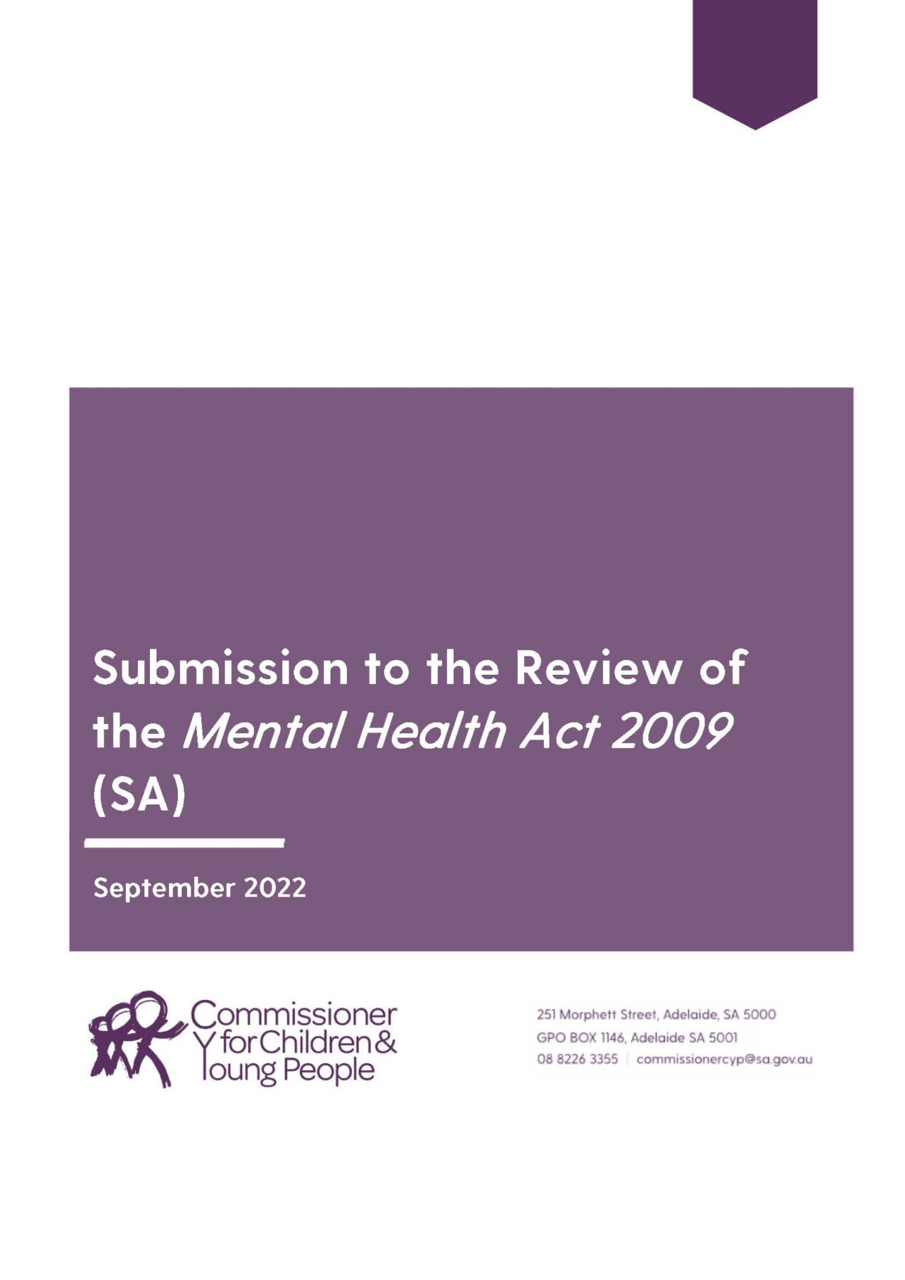 Annual Report to Children and Young People 2020-2021