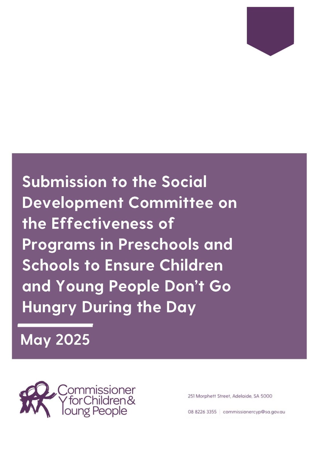 Annual Report to Children and Young People 2020-2021